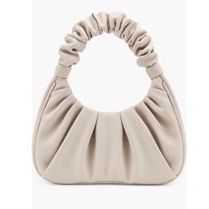 JW Pei Gabbi Ruched Faux Leather Hobo